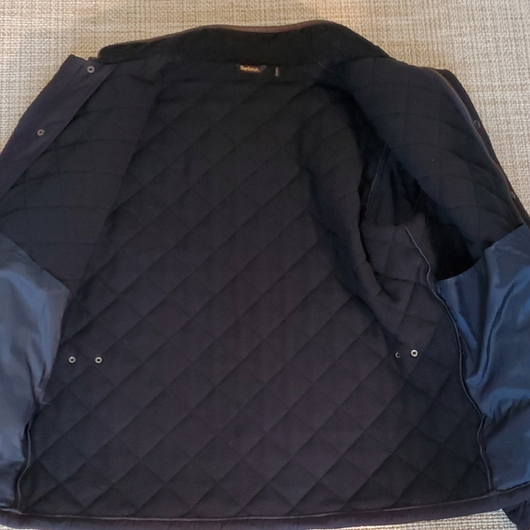 Barbour Men's Quilted Jacket - Navy - Picture 4 of 4